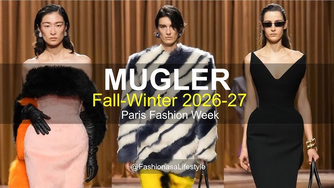 MUGLER Fall 2026 Paris – Sự giao thoa giữa gợi cảm và sức mạnh tại Paris Fashion Week MUGLER Fall 2026 Paris – Sự giao thoa giữa gợi cảm và sức mạnh tại Paris Fashion Week